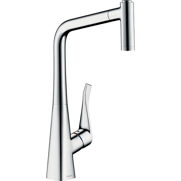 Hansgrohe Spültischmischer 320 mit sBox Ausziehbrause M7116-H320 chrom