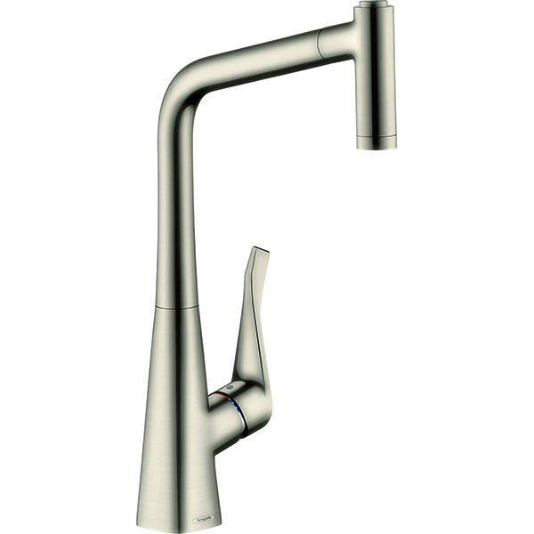 Hansgrohe Spültischmischer 320 mit sBox Ausziehbrause M7116-H320 ST edelst.-opt.