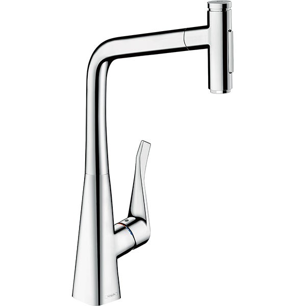 Hansgrohe Spültischmischer 320 Select 2jet sBox Ausziehbrause M7117-H320 chrom