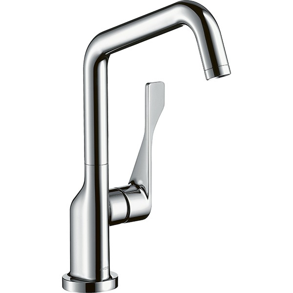Hansgrohe Spültischmischer Axor Citterio chrom mit Schwenkauslauf