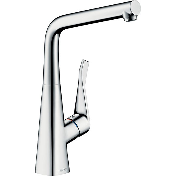 Hansgrohe Spültischmischer Metris Schwenkauslauf chrom