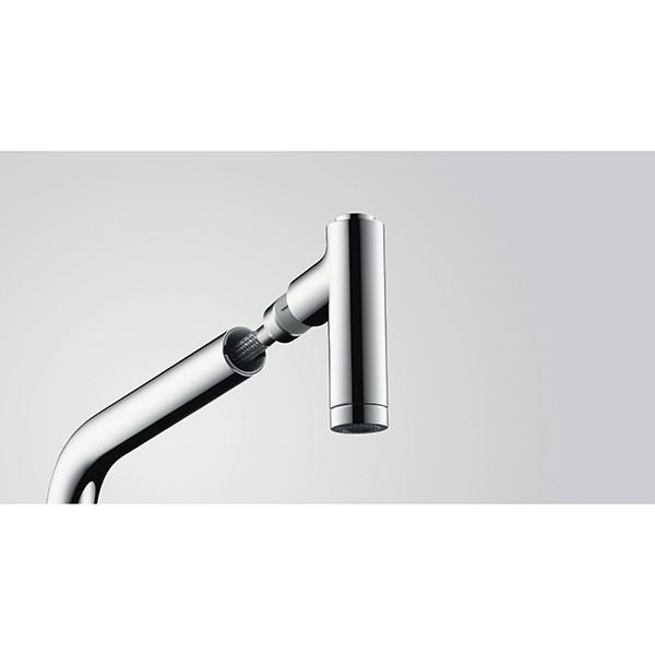 Hansgrohe Spültischmischer Metris Select chrom mit Ausziehauslauf
