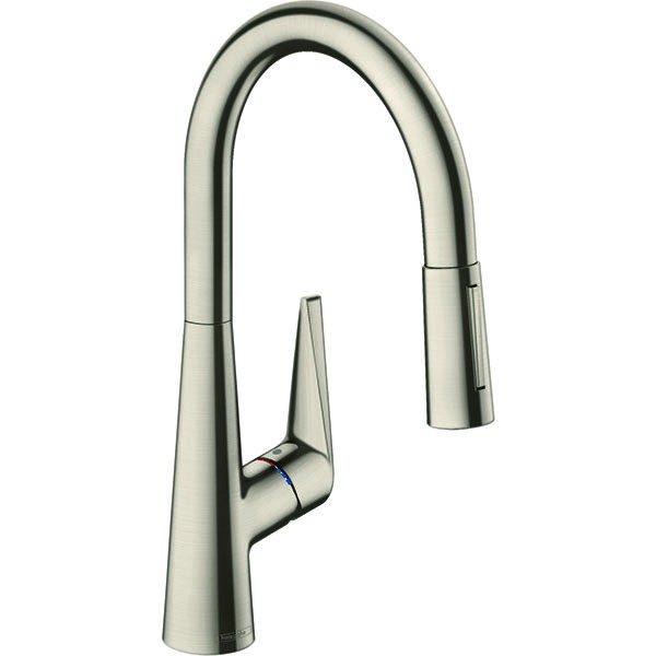 Hansgrohe Spültischmischer Talis S 200 edelstahl-optik mit Ausziehbrause