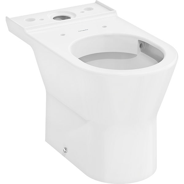 Hansgrohe StandWC EluPura Orig.S für aufge.Spü. 640 hor.Abgang spülr.ACF SMC weiß