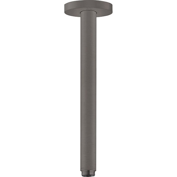 Hansgrohe Deckenanschluss S DN15 300mm brushed black chrome 