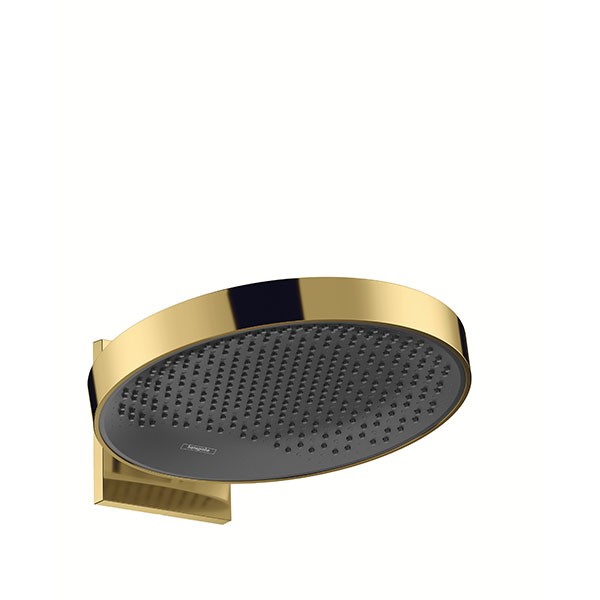 Hansgrohe Kopfbrause Rainfinity 360 1jet Wandmontage polished gold