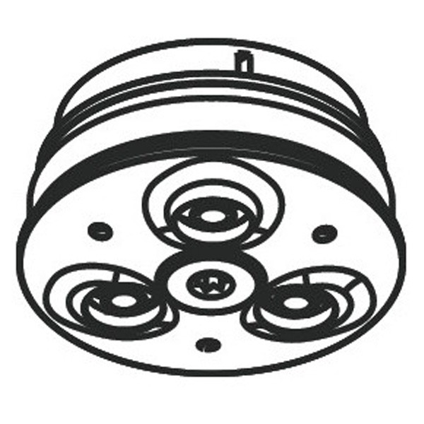 Hansgrohe Taumelstrahlscheibe kpl.Rainmaker  