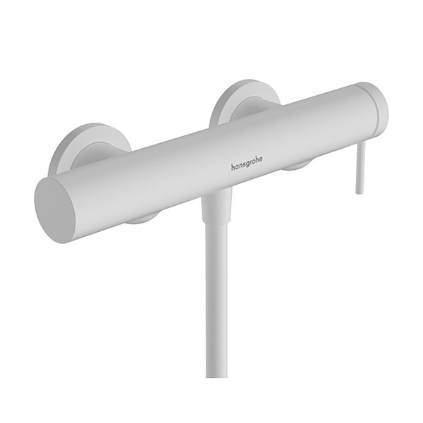 Hansgrohe Tecturis S Einhebel-Brausemischer Aufputz Mattweiß