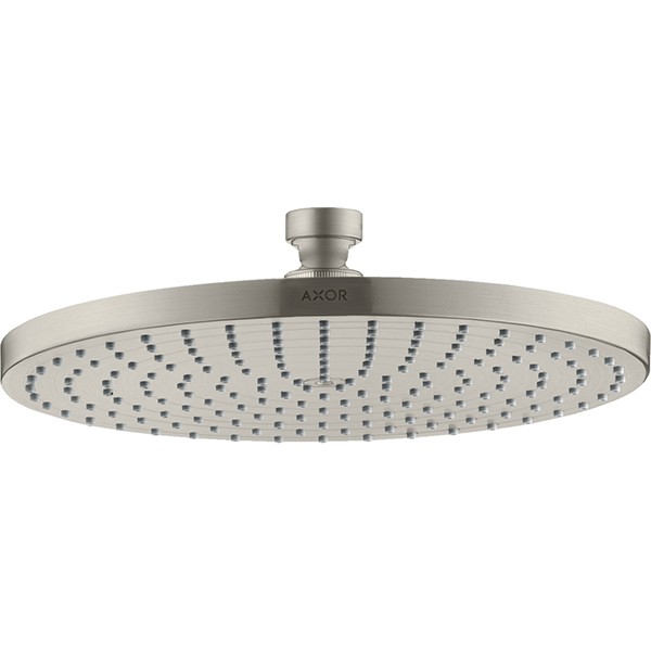 Hansgrohe Tellerkopfbrause Axor 240 mm edelstahl-optik mit Air-Injection