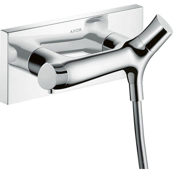 Hansgrohe Thermostat Axor Starck Organic Brause Aufputz DN15 weiss/chrom