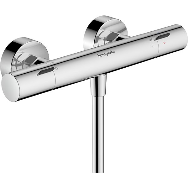 Hansgrohe Thermostat Ecostat Fine Brausenmischer Aufputz DN15 chrom