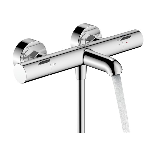 Hansgrohe Thermostat Ecostat Fine Wanne Aufputz DN15 chrom