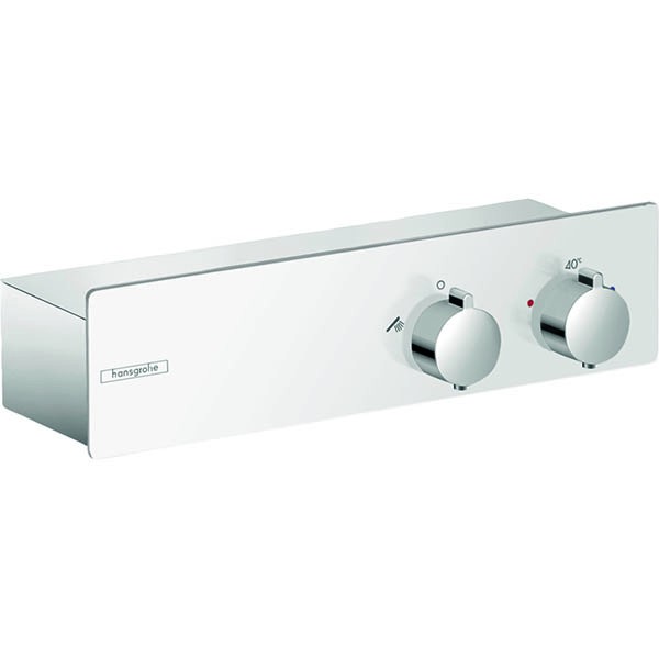 Hansgrohe Thermostat ShowerTablet 350 Brause Aufputz DN15 weiss/chrom