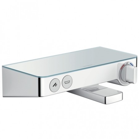 HG Thermostat ShowerTablet Select 300 Wanne Aufputz DN15 weiss/chrom