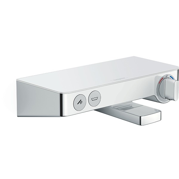 Hansgrohe Thermostat ShowerTablet Select 300 Wanne Aufputz DN15 weiss/chrom