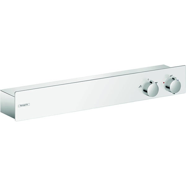 Hansgrohe Thermostat Universal ShowerTablet 600 2 Verbraucher DN15 weiss/chrom
