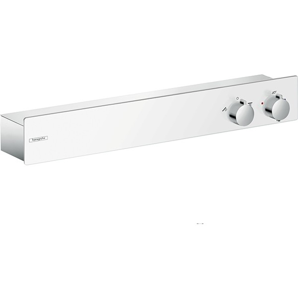 Hansgrohe Thermostat Universal ShowerTablet 600 2 Verbraucher DN15 weiss/chrom