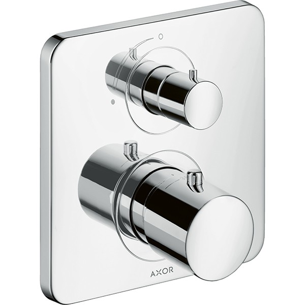 Hansgrohe Thermostat Unterputz Axor Citterio M F-Set chrom m.Absperrventil/Hebelgriff