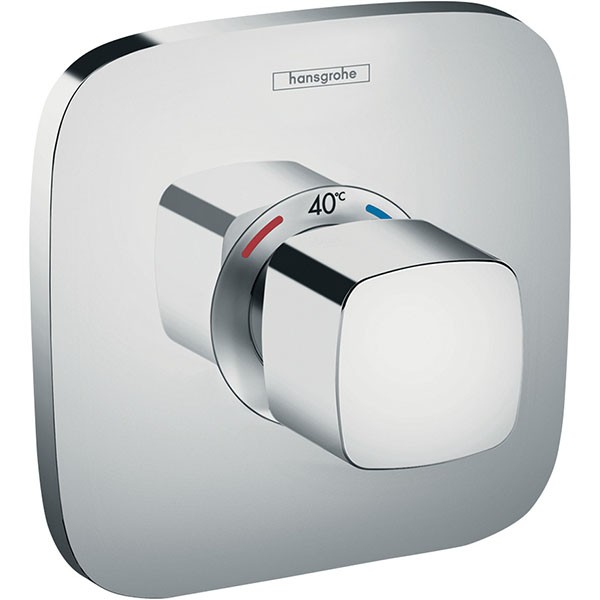 HG Thermostat Unterputz Ecostat E Highflow Fertigset chrom