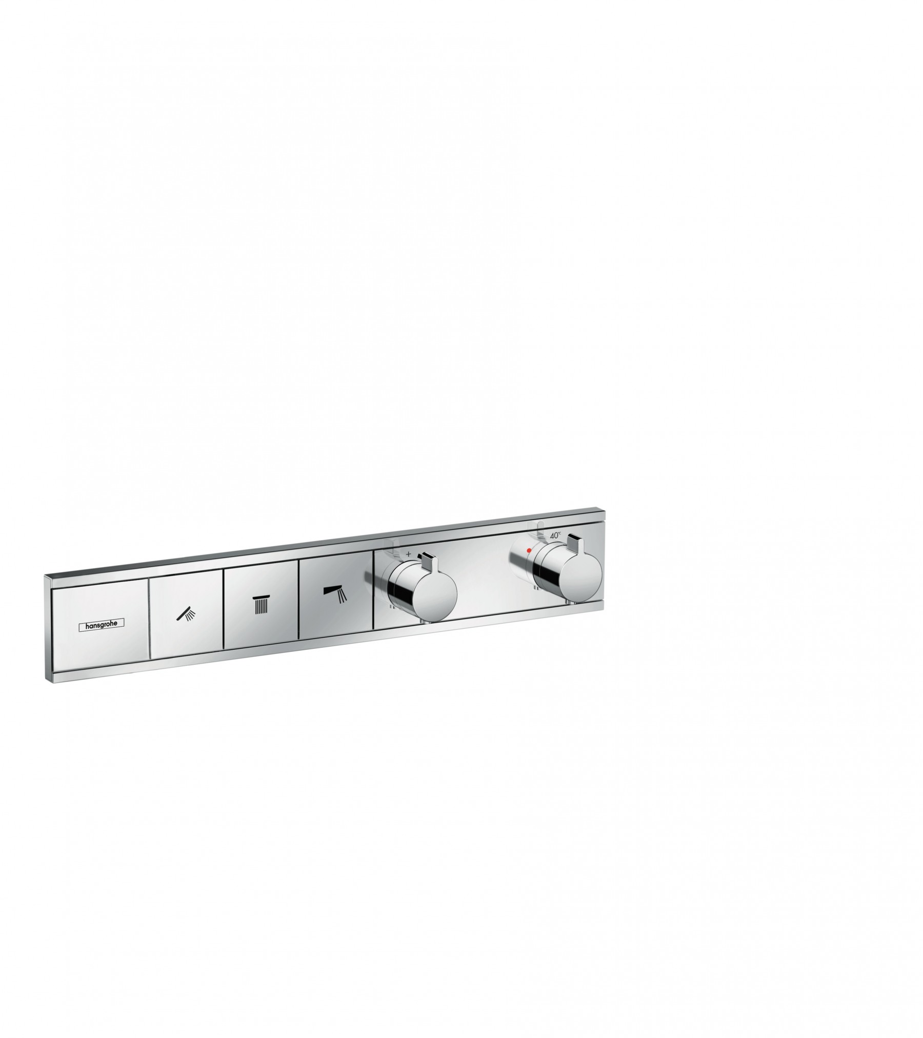 Hansgrohe Thermostat Unterputz RainSelect Fertigset 3 Verbraucher verchromt