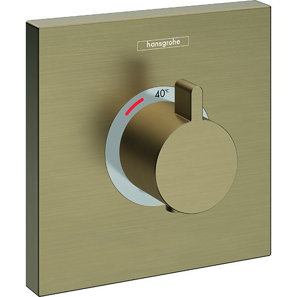Hansgrohe Thermostat Unterputz ShowerSelect Highflow Fertigset Brushed Bronze