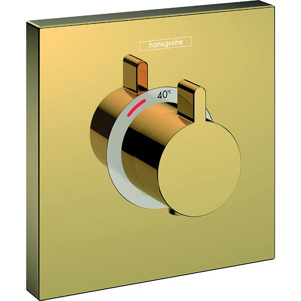 Hansgrohe Thermostat Unterputz ShowerSelect Highflow Fertigset Polished Gold Optic