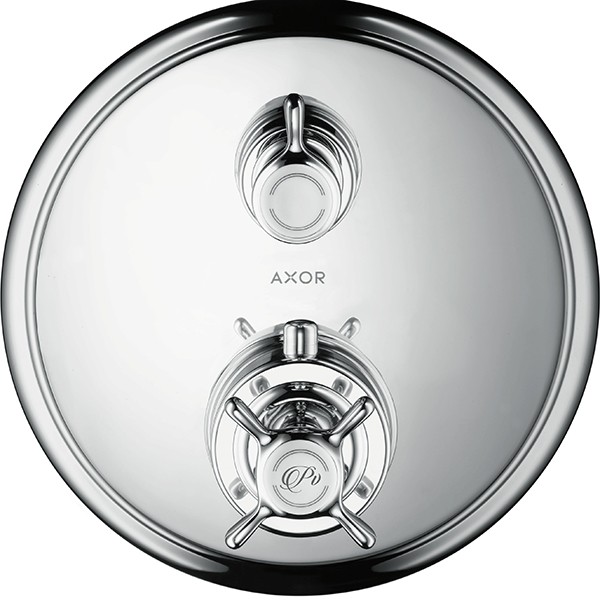 Hansgrohe Thermostat UP Axor Montreux F-Set chrom mit Absperr-u.Umstellventil