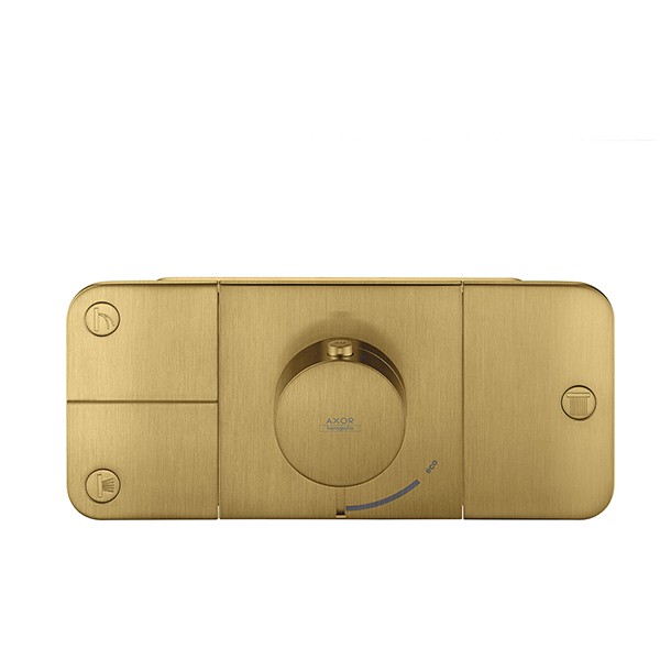 Hansgrohe Thermostat UP Axor ONE Fertigset 3 Verbraucher chrom