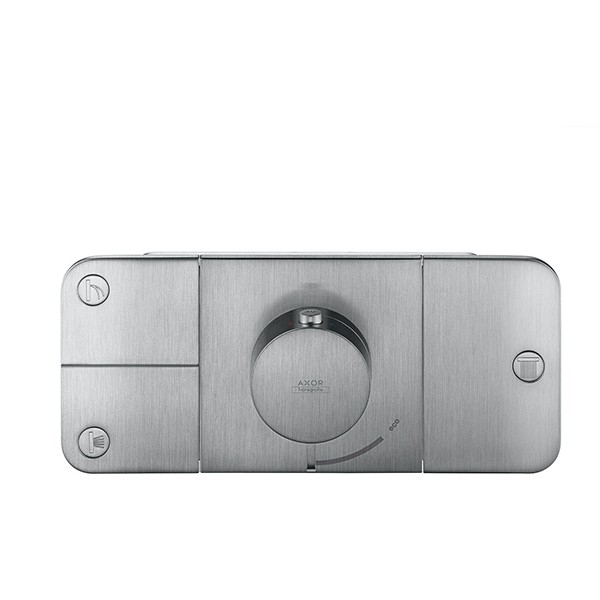 Hansgrohe Thermostat UP Axor ONE Fertigset 3 Verbraucher chrom