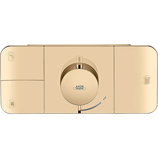 Hansgrohe Thermostat UP Axor ONE Fertigset 3 Verbraucher chrom