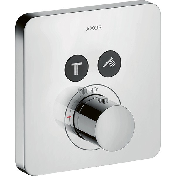 Hansgrohe Thermostat UP Axor ShowerSelect Fertigset 2 Verbraucher chrom