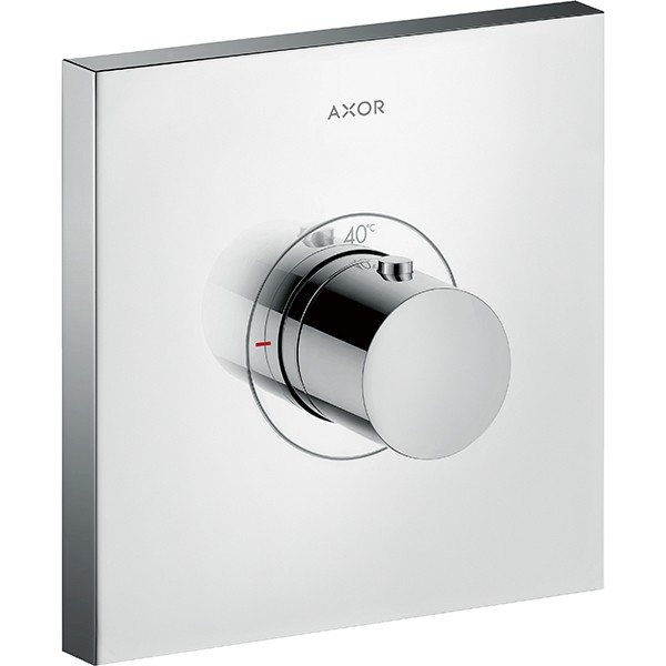 Hansgrohe Thermostat UP Axor ShowerSelect Fertigset quadratisch chrom