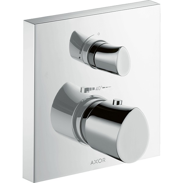Hansgrohe Thermostat UP Axor Starck Organic F-Set chrom mit Absperrventil