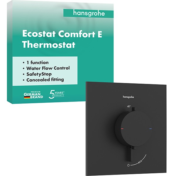 Hansgrohe Thermostat UP Ecostat Comfort E  Fertigset 1 Verbraucher MSW