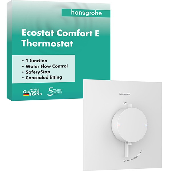 Hansgrohe Thermostat UP Ecostat Comfort E  Fertigset 1 Verbraucher MW
