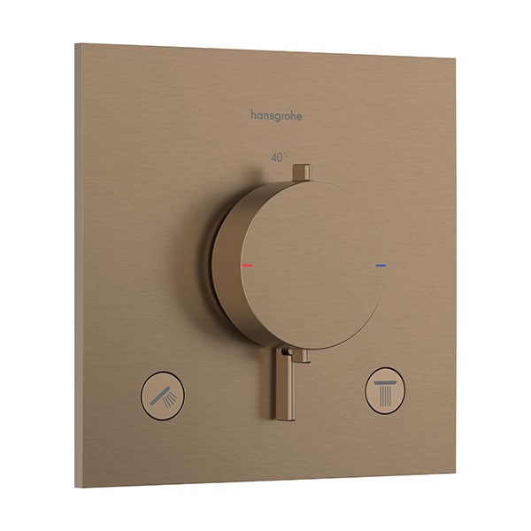 Hansgrohe Thermostat UP Ecostat Comfort E  Fertigset 2 Verbraucher BBR