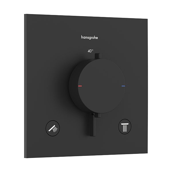 Hansgrohe Thermostat UP Ecostat Comfort E  Fertigset 2 Verbraucher MSW