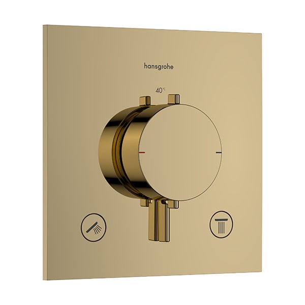 Hansgrohe Thermostat UP Ecostat Comfort E  Fertigset 2 Verbraucher PGO