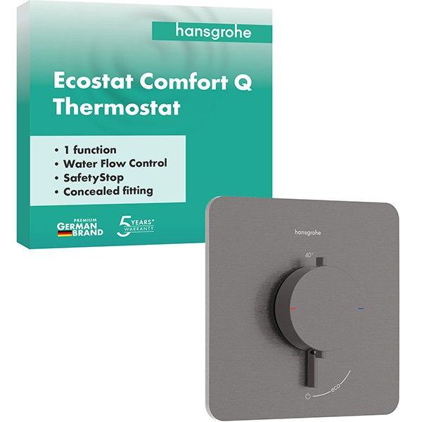 Hansgrohe Thermostat UP Ecostat Comfort Q  Fertigset 1 Verbraucher BBC