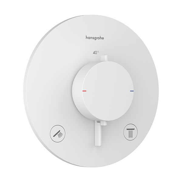 Hansgrohe Thermostat UP Ecostat Comfort S  Fertigset 2 Verbraucher MW