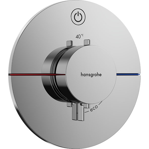 Hansgrohe Thermostat UP ShowerSelect Comfort S Fertigset 1 Verbraucher chrom
