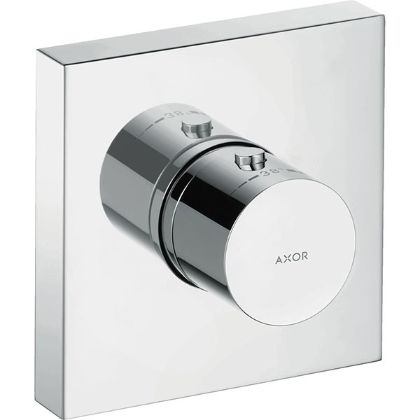 Hansgrohe Thermostatmischer Unterputz Axor Starck Fertigset eckig chrom