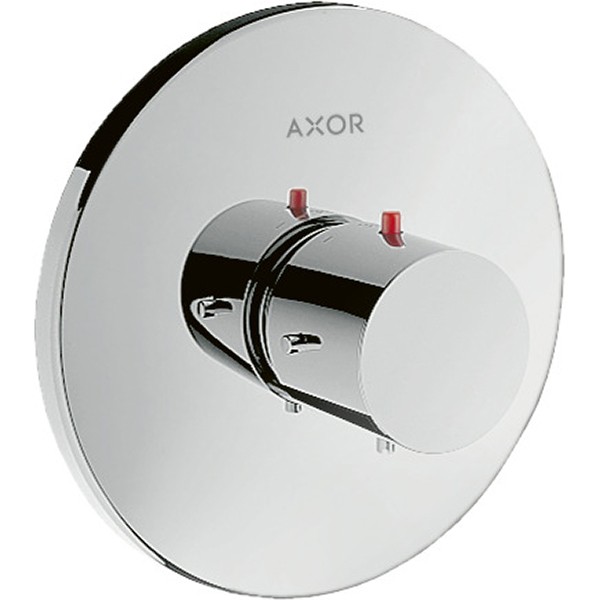 Hansgrohe Thermostatmischer Unterputz Axor Starck High Flow Fertigset chrom