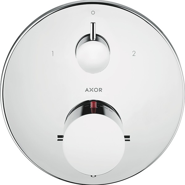 Hansgrohe Thermostatmischer UP Axor Starck F-Set chrom m.Absperr-und Umstellventil