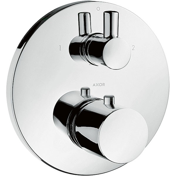 Hansgrohe Thermostatmischer UP Axor Uno F-Set chrom mit Absperr-/Umstellventil