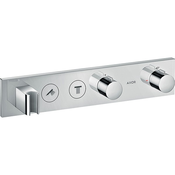 Hansgrohe Thermostatmodul Unterputz Select Axor Fertigset 2 Verbraucher chrom