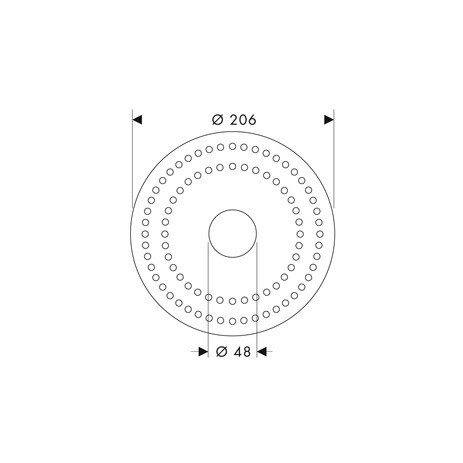 Hansgrohe Trockenmanschette AXOR Starck für Grundset 10902180