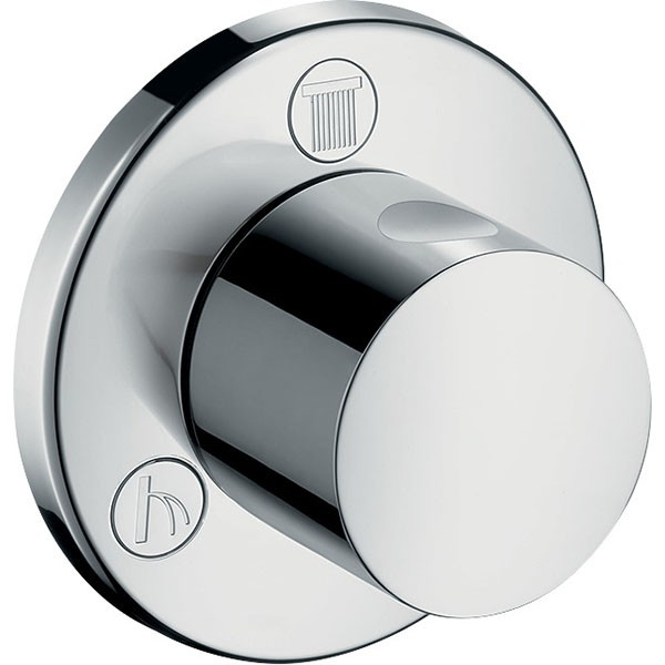 Hansgrohe Umstellung Quattro/Trio Fertigset chrom zylindrischer Griff