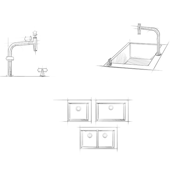 Hansgrohe Unterbauspüle 450 S719-U450