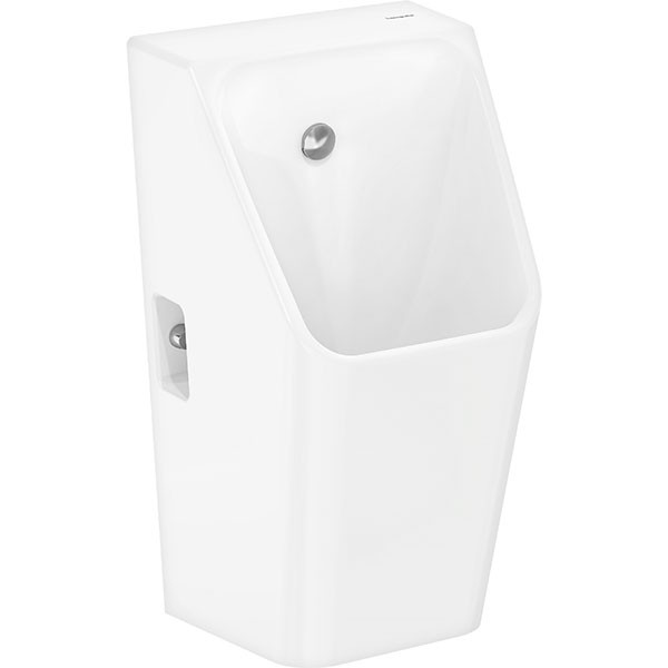 Hansgrohe Urinal EluPura Or.Q 600x300 mm m.Zul.v.hint.Abl.nach hint.o.SPR we